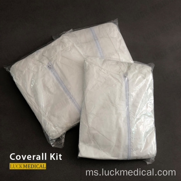 Kit Coverall Saman Pelindung Anti-Virus